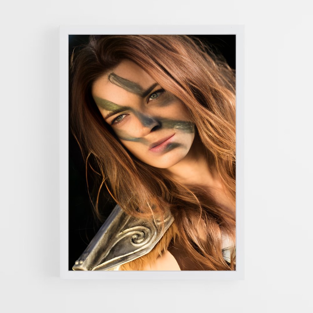 Poster Aela, Chasseresse des Ombres – affiche Skyrim (vue 3)